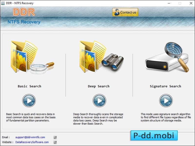 Disk Partition Recovery Software 4.0.1.6 screenshot