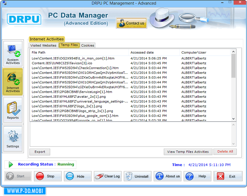 Advance keylogger