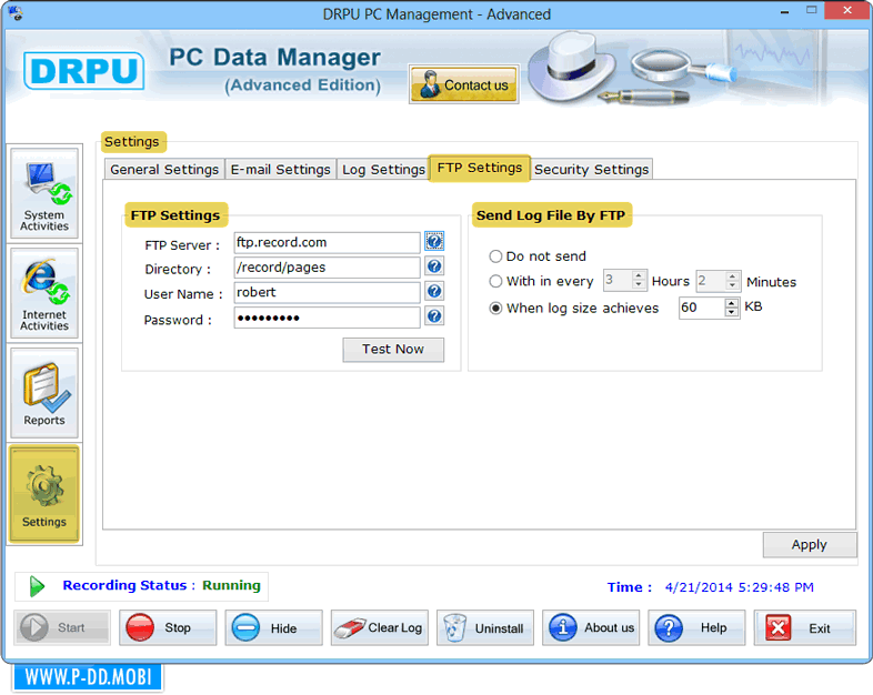 Advance keylogger Software