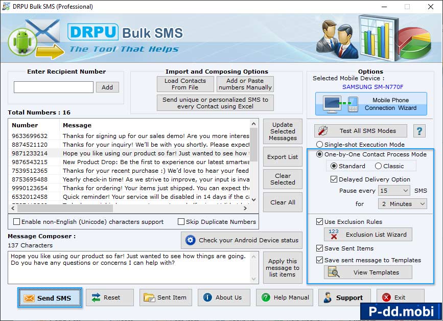 Import contact numbers Import contact numbers