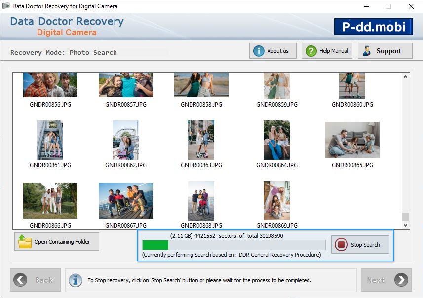 Searching process Searching process