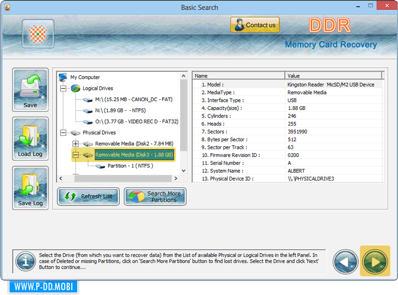 Memory Card Data Recovery Software