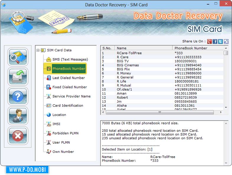 Data Recovery Software for Sim Card